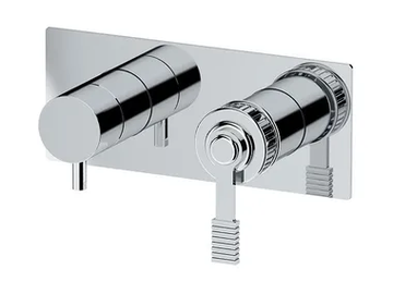 ATELIER - Recessed single handle bathtub mixer with diverter by Remer Rubinetterie - view 2
